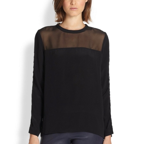 IRO • Black Ashty Long Sleeve Blouse - Picture 16 of 16